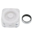 thumbnail image 2 of With Smart Ring Health Tracker with Screen IP68 Activity Tracker Ring Touch Page Turner  Control Multiple Sports Modes, 2 of 7