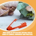 thumbnail image 4 of 2 Pcs Flower Thorn Remover Florist Thorn Leaves Flowers Thorn Remover Iron 14.30X2.50X2.50CM, 4 of 6