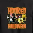 thumbnail image 3 of SpongeBob SquarePants - Hooked On Halloween - Toddler And Youth Crewneck Fleece Sweatshirt, 3 of 6