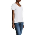 thumbnail image 2 of Hanes Women's X-temp Short Sleeve V-neck Tee, 2 of 5