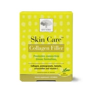 New Nordic Skin Care-Collagen Filler, 60 Tablets Marine Collagen Supplement for Healthy Looking, Smoother, Plump Skin