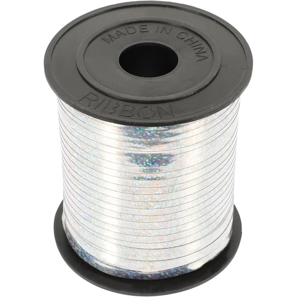 TEHAUX Simple and Elegant Silver Ribbon 1 Roll for Giving and Craft Projects