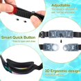 thumbnail image 3 of 6 Pack Swim Goggles for Adult Anti Fog Swimming Glasses with Ear Plugs Nose Clip No Leaking Full Protection Goggles, 3 of 5