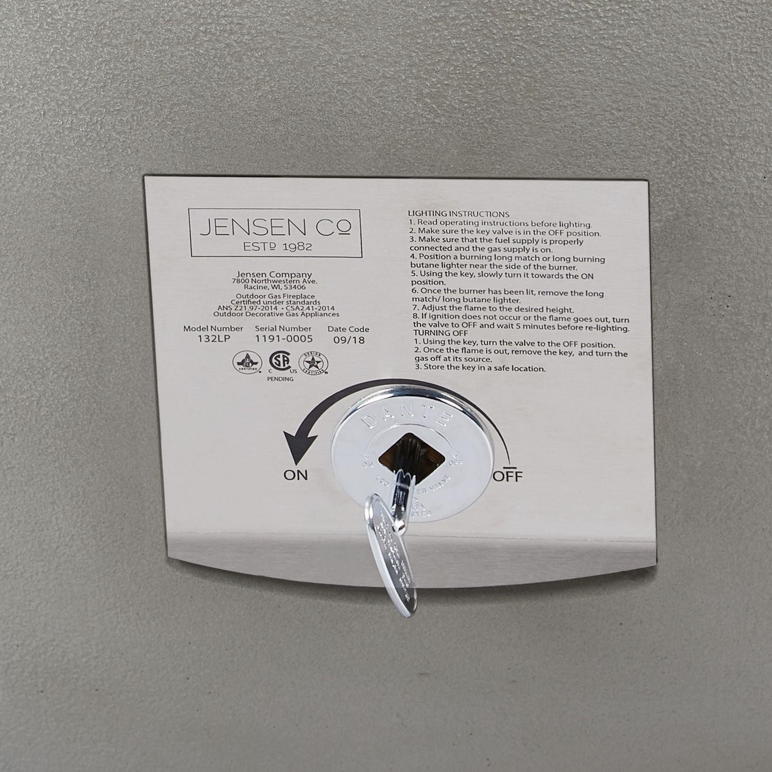 Real Flame Eldora 38" Round Natural Gas Fire Pit in Shade