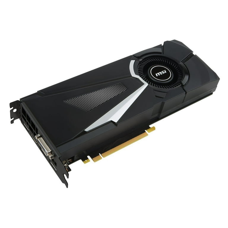 MSI GTX 1070 AERO 8G GeForce GTX 8GB SLI PCI Express 3.0 x16 HDCP Graphics Card - (GTX 1070 AERO OC) - Walmart.com