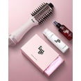 thumbnail image 2 of NEW! L’ange Blow All Out Value Set - Le Volume 2-in-1 Titanium Brush Dryer, Hair Wrap Towel Gentle Microfiber, Glass Hair Thermal Blowout Primer, Managé, 2 of 6