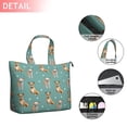 thumbnail image 2 of Chihuahua and Footprints Travel Tote Bags for Women Carry On,Large Weekender Bags for Women Travel,Multi Functional Duffle Bag for Work,Shopping,Sports, 2 of 5