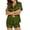 AL16-Dark Green, variant on Silk Pajamas For Women Short Sleeve Sleepwear Soft Button Down Lightweight Loungewear 2 Piece Satin Pjs Shorts Set Mint Green L