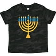 thumbnail image 3 of Inktastic Hanukkah Chanukah Menorah Boys or Girls Toddler T-Shirt, 3 of 5