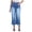 Sky Blue, variant on vigerkar Wide Leg Jeans for Women Stretch High Waisted Straight Leg Denim Pants Boyfriend Mom Jeans (Brown, S)