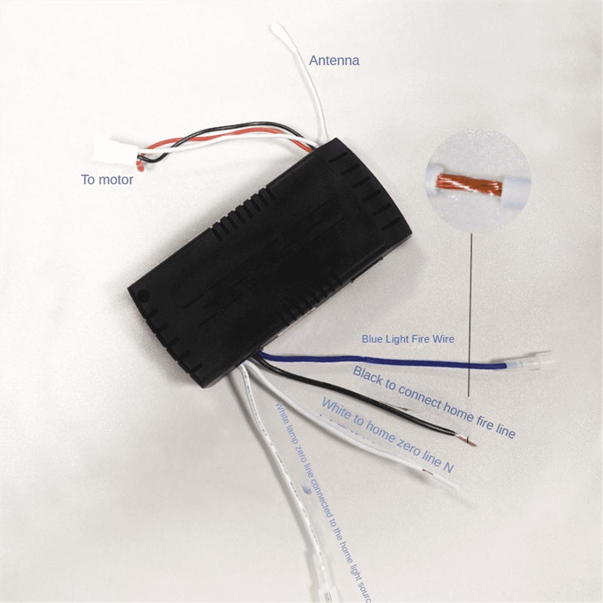 Universal Ceiling Fan Remote Control Kit Replacement, 6-Speed & Timing, Replacement for DC Light By PULMCheerger