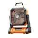 thumbnail image 3 of Ventilador de Camping Perfecl con Luz Portátil Recargable por USB Naranja, 3 of 8