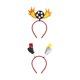 thumbnail image 2 of Diadema de fútbol jinwen Fiesta de fútbol rojo amarillo, 2 of 8
