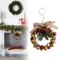 thumbnail image 2 of Jingle Bell Beaded Christmas Ornament Kit, Festive Wreath Style Tree Pendant, Simple Hand Assembly Holiday Supply for Family Focused DIY Crafting and Seasonal Home Tree Embellishment Projects,Golden, 2 of 5