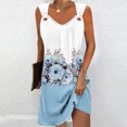 thumbnail image 1 of Fankiway Robe Camisole Élégante à Imprimé Géométrique pour Femmes, Col Rond, Robes de Plage pour Femmes, Grande Taille, Robes de Plage pour Femmes, 1 of 5