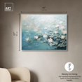 thumbnail image 4 of Waterborne Flora I Canvas Print Landscape Art by Art Remedy, White Frame, 45 x 36, 4 of 6
