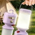 thumbnail image 5 of MMJ Portable Camping Lamp Bedside Night Light with Handle Rechargeable for Bedroom Outdoor Tent 8.7x3.1x2.9in, 5 of 6