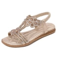 thumbnail image 2 of Zapatos Verano Sandalias Vestir para Bohemia Diamantes Imitación Mujer, 2 of 9