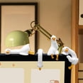 thumbnail image 2 of Lazy Duck Computer Decoration, Intricate 3D Cute Duck Figurine for Desk, Funny Decoration for Computer Monitor, Office Desk, and Car Interior, 2 of 6