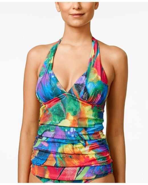 la blanca halter tankini