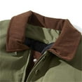 thumbnail image 4 of 2024 Winter Men's Plus Size Trend Fashion Tooling Casual Loose Coat, 4 of 8