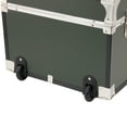thumbnail image 4 of Seward Trunks Wheeled Wood Storage Box with Lock, Multicolor, 4 of 6