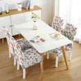 thumbnail image 3 of Strawberry Lover Dining Chair Covers 4 Pack Sweet Red Berry Theme Washable Polyester Stretch Slipcovers Removable Seat Protector for I Love Strawberries Style, 3 of 6