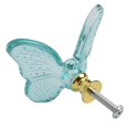 thumbnail image 4 of Butterfly Dresser Pulls, Clear Drawer Knobs Cabinet Knobs Bathroom Door Knobs, 4 of 9