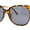 Tortoise - Black, variant on Polarized Classy Iconic Feminine Thin Plastic Horn Rim Round Sunglasses Slate - Green