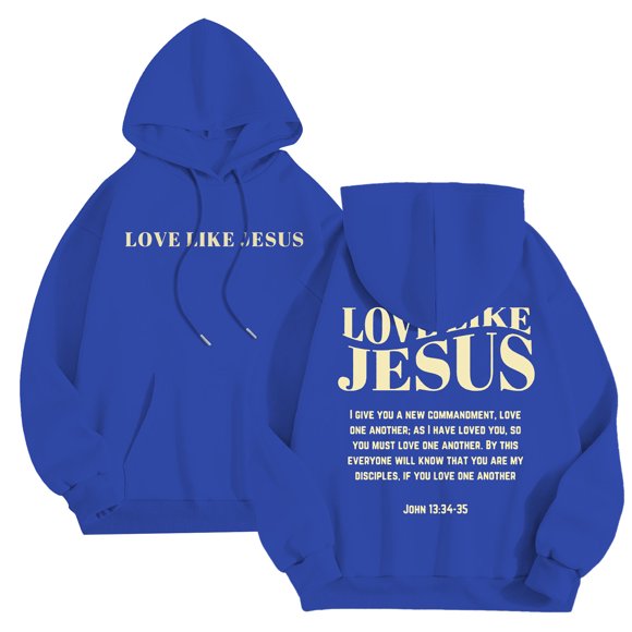 LUOGENLI Hoodies for Men Zip up Navy Blue Men's Casual Hooded Sweatshirt Loose Fit Letter Print Pullover for Autumn Winter Daily Wear Comfortable Streetwear Blue Size XXL