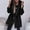 Black, variant on Women's Casual Autumn/winter Hooded Zipper Coat In The Latest Fashion Long Anorak Jacket Jacket Dresses for Women Work Women Light Jacket Casual Cute Jacket Womens Women Fall Jackets Women's Denim