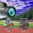 thumbnail image 3 of 40X60-Monocular-Telescope High Definition with Smartphone Holder & Tripod, High Power Monoculars for Adults with Zoom Focus, Compact Monocular for Wildlife Bird Watching Hunting, 3 of 10