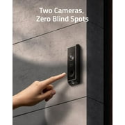 Anker eufy Security 2K HD Wireless Video Doorbell Dual Camera with Homebase ,Dual Motion Detection