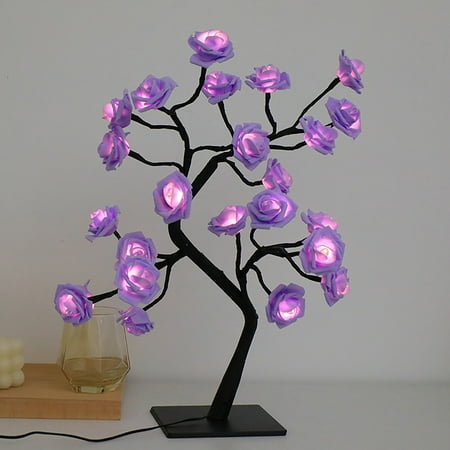 

Valentine s Day Gift: Illuminate Love With The Enchanting Rose Tree Lamp