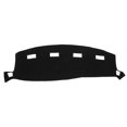 thumbnail image 1 of Unique Bargains Cubierta para salpicadero de consola central de coche compatible con Dodge para Ram 2002-2005 protectora de poliéster negro, 1 of 7