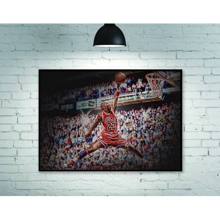 POSTER Michael Jordan Jumpman Logo Classic art poster Wall decoration Home Decoration Art Poster-UNFRAMED