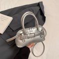 thumbnail image 1 of Korean Fashion Shell Bag Brand Design High-quality Leather Candy Color Matching Sweet All-match Hand-held Crossbody Shoulder Bag, 1 of 5