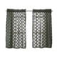 thumbnail image 1 of Cortinas cortas de media ventana de estilo europeo con patrón geométrico para la cocina del hogar (74*90cm), 1 of 8