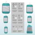 thumbnail image 4 of TRIPGEAR 6 Set Expandable Compression Packing Cubes, Lightweight Travel Organizer Bags, 4 of 7