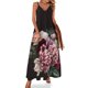 thumbnail image 1 of Nuevo ramo vintage de rosas, peonías y anémonas. Vestido sin mangas, vestido de noche, vestido de verano para mujer, vestido coreano para mujer, 1 of 7