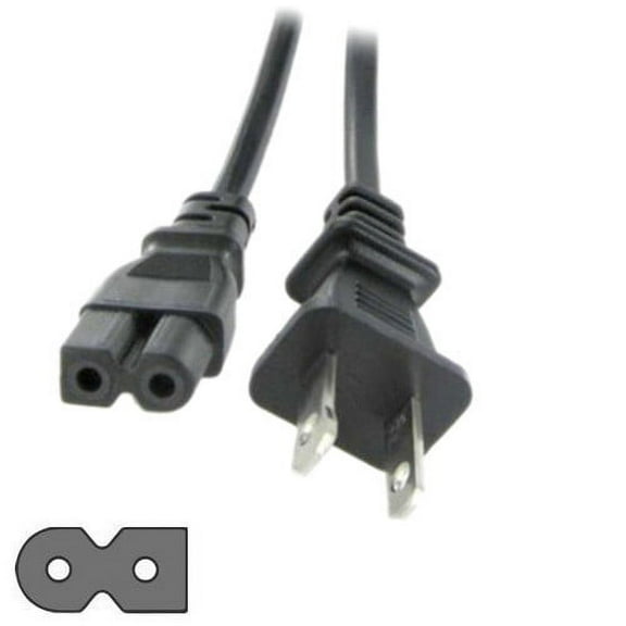 HQRP AC Power Cable Cord, 10 ft Long for Husqvarna Viking Sewing Machine Mains Cable