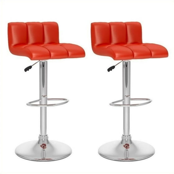 Dcor Design Corliving Adjule Height Swivel Bar Stool With Dcor Design Corliving Adjule Height Swivel Bar Stool With Cushion Set Of 2 Com