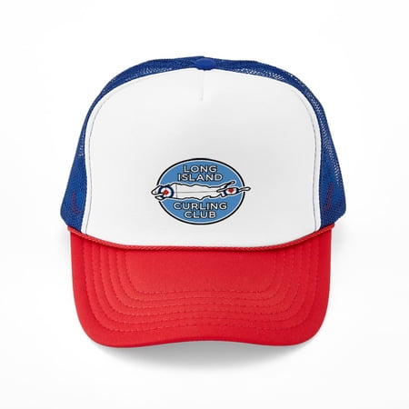 CafePress - Long Island Curling Club - Adjustable Unisex Printed Trucker Hat with Mesh Back