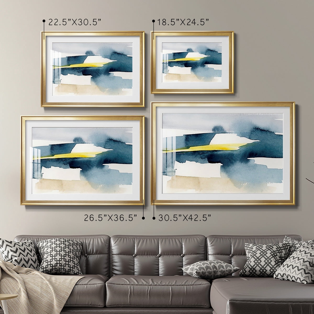 Peeking Sunshine I Premium Framed Print - Ready to Hang