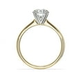 thumbnail image 3 of 1.00 Carat Excellent Round Cut Real Diamond Beautiful Engagement Ring for Ladies Solid 14K Yellow Gold Size 11, 3 of 8