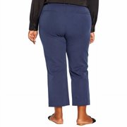 Banana Republic Ladies' Size 12 Slim-Straight Capri Pant, Navy (Isola Nights)
