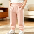 thumbnail image 4 of THJRPQJFD Kids Boys Stripe Track Pant Cute Joggers Pants Elastic Waist Athletic Trousers Hiking Pants Pull On Sweatpants Running Trousers with Pockets, 4 of 4
