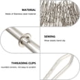 thumbnail image 6 of Elastic Clip Bodkin Threader Threading Supplies Band Garment Clips, 6 of 6