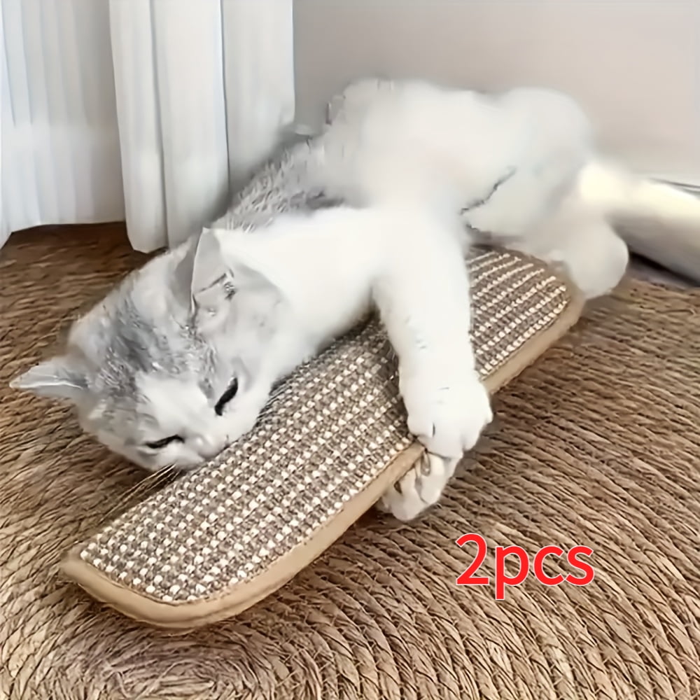 [Cat Toy & Scratching Pad] Cat Toy Game Pillow and Cat Scratching Pad for Solo Play and Intimate Interaction to Keep Your Feline Friend Happy and Soothing