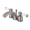 thumbnail image 1 of Kingston Brass KB8958DPL Robinet de Lavabo Paris Mini-Large, Nickel Brossé, 1 of 1